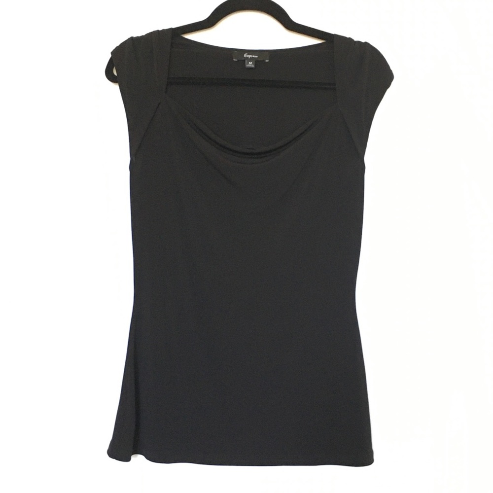 3/$15! Express ruched shoulder top